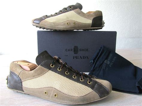 prada men's suede car shoes 10.5|The Original Car Shoe .